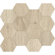 Unicom Starker Linfa Acero Hexagon Mosaic 30 x 34cm