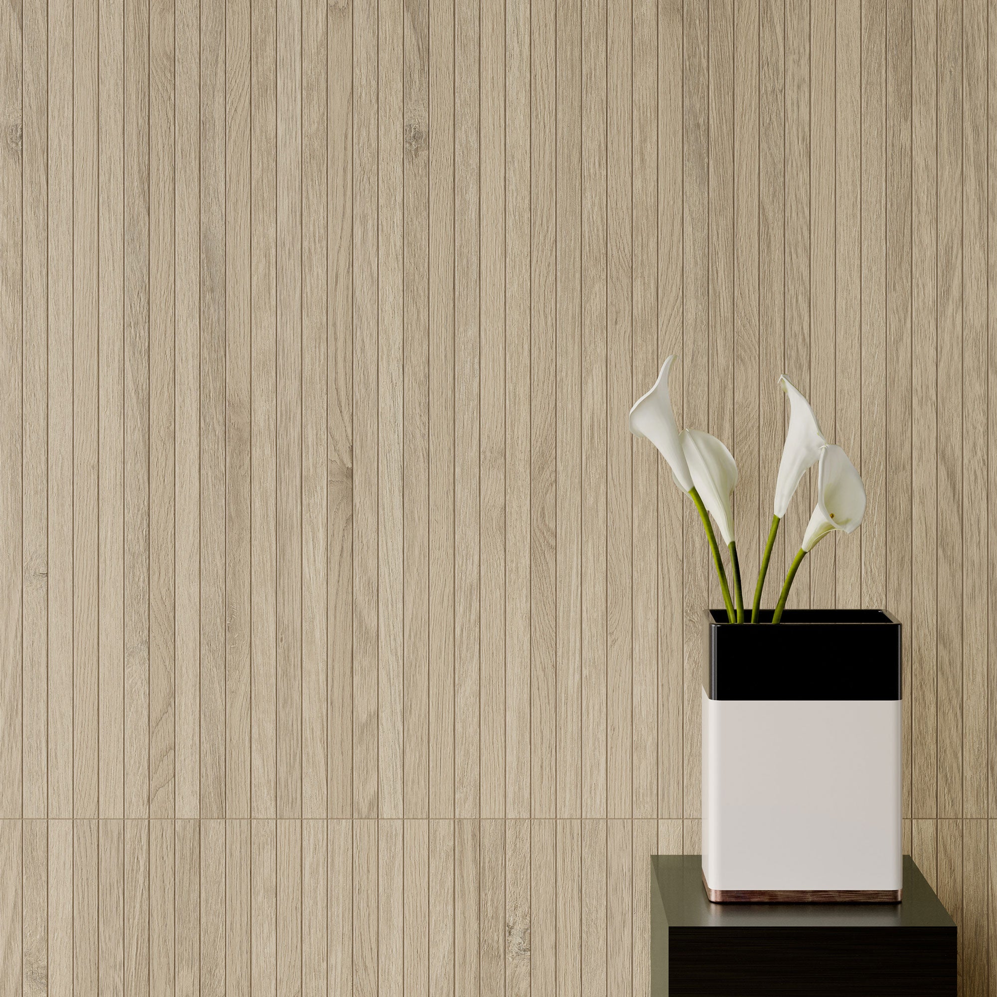 Unicom Starker Linfa Acero Stripes Rett Wall Tiles