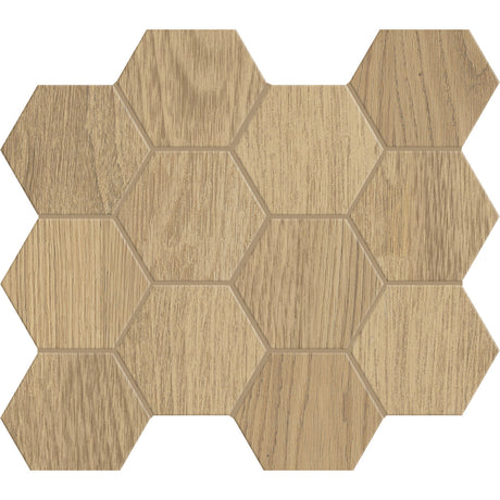 Unicom Starker Linfa Quercia Hexagon Mosaic 30 x 34cm