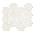 Unicom Starker Living Caolino Hexagon Mosaic 30 x 34cm