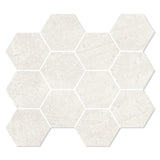 Unicom Starker Living Caolino Hexagon Mosaic 30 x 34cm