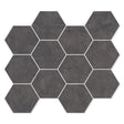 Unicom Starker Living Grafite Hexagon Mosaic 30 x 34cm
