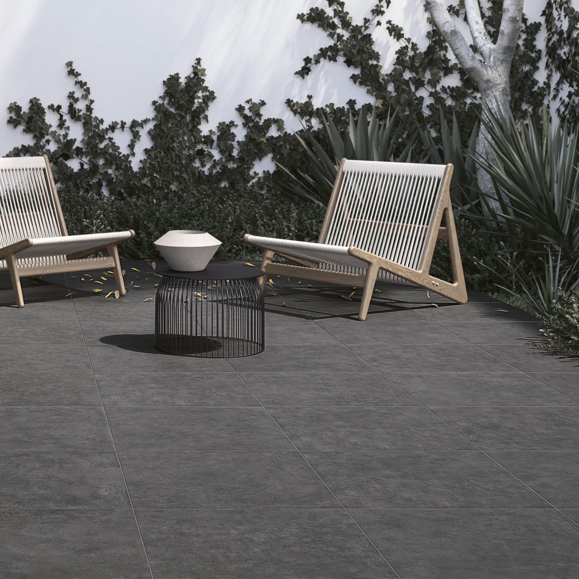 Unicom Starker Living Grafite Rett Wall & Floor Tiles