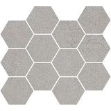 Unicom Starker Living Piombo Hexagon Mosaic 30 x 34cm