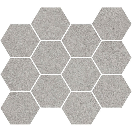 Unicom Starker Living Piombo Hexagon Mosaic 30 x 34cm