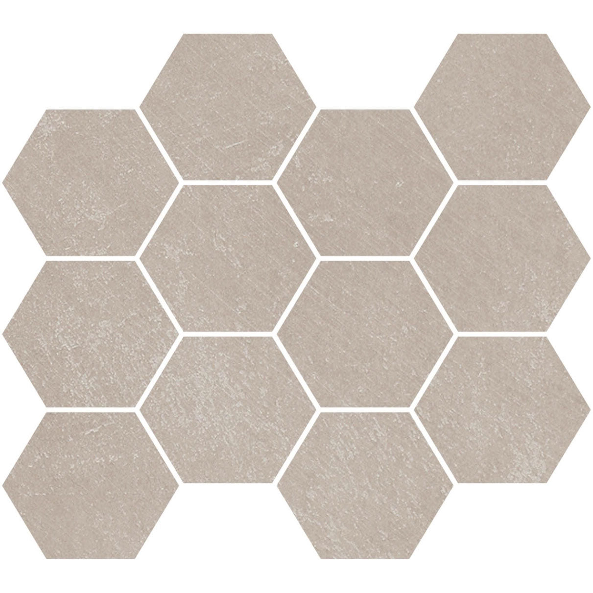 Unicom Starker Living Sabbia Hexagon Mosaic 30 x 34cm