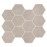 Unicom Starker Living Sabbia Hexagon Mosaic 30 x 34cm