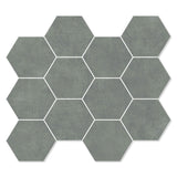Unicom Starker Living Salvia Hexagon Mosaic 30 x 34cm