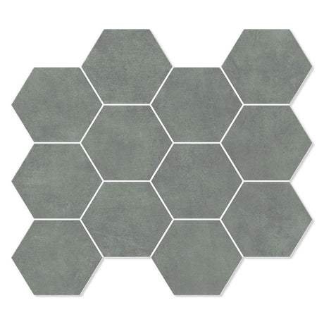 Unicom Starker Living Salvia Hexagon Mosaic 30 x 34cm