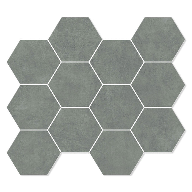 Unicom Starker Living Salvia Hexagon Mosaic 30 x 34cm