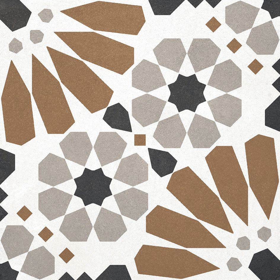 Unicom Starker Living Terracotta Geometric