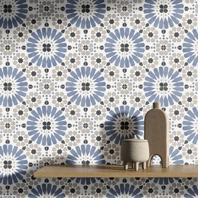 Unicom Starker Living Zaffiro Geometric Wall & Floor Decor