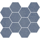 Unicom Starker Living Zaffiro Hexagon Mosaic 30 x 34cm