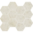 Unicom Starker Marmorea Biancone Hexagon Mosaic 30 x 34cm