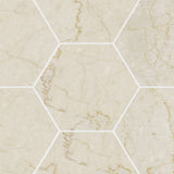 Unicom Starker Marmorea Botticino Hexagon (detail)