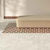 Unicom Starker Marmorea Domus Aurea Rosso (with Marmorea Biancone)