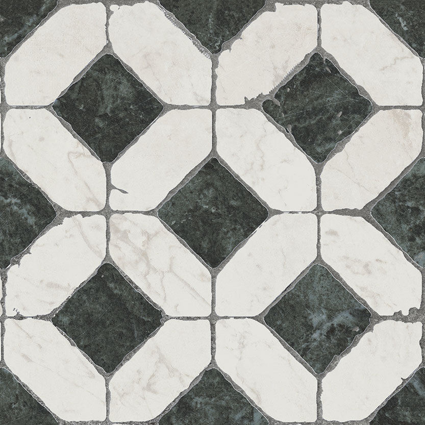 Unicom Starker Marmorea Domus Aurea Verde (detail)