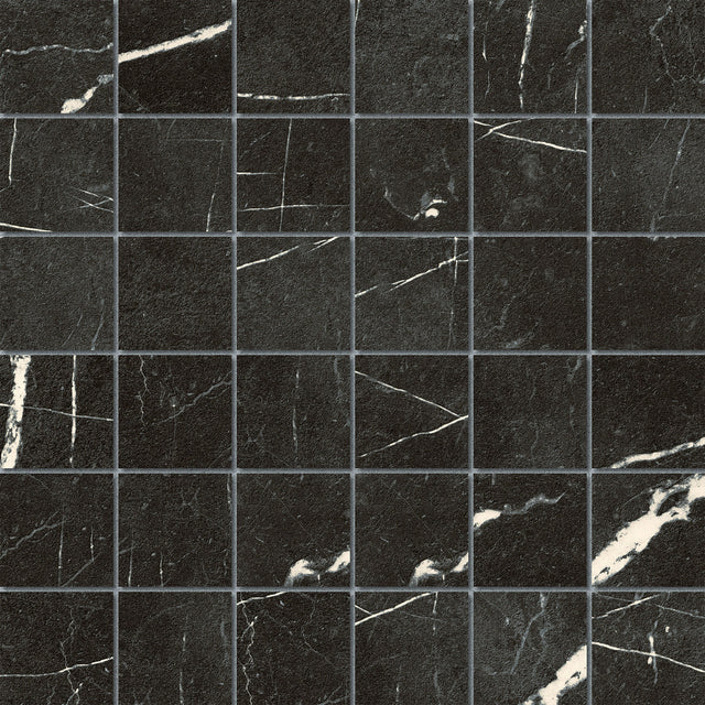Unicom Starker Marmorea Nero Marquinia Mosaic