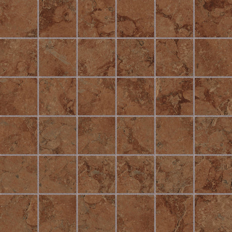Unicom Starker Marmorea Rosso Verona Mosaic 30 x 30cm