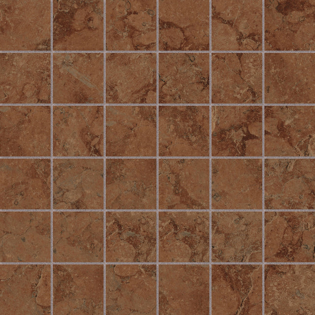 Unicom Starker Marmorea Rosso Verona Mosaic 30 x 30cm