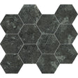 Unicom Starker Marmorea Verde Alpi Hexagon Mosaic 30 x 34cm