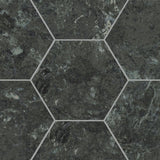 Unicom Starker Marmorea Verde Alpi Hexagon (detail)