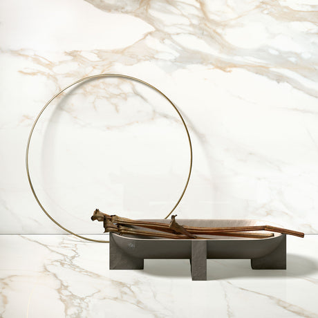 Unicom Starker Muse 2.0 Calacatta Gold Tiles