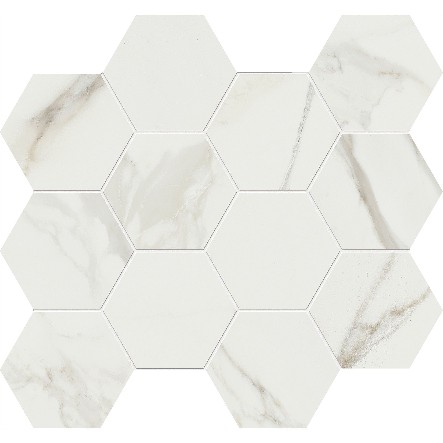 Unicom Starker Muse 2.0 Hexagon Calacatta Gold