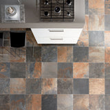 Unicom Starker Natural Slate Multicolour tiles