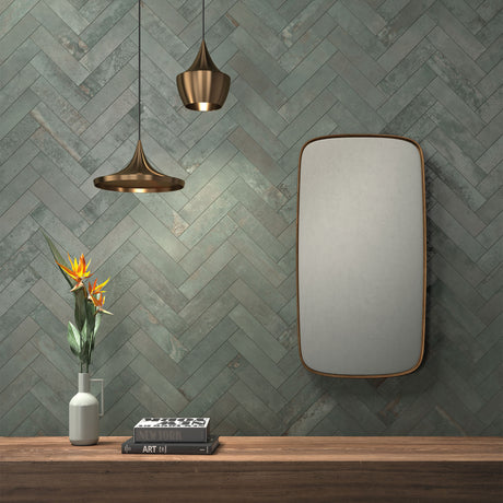 Unicom Starker Oxid Emerald Rett Wall & Floor Tiles