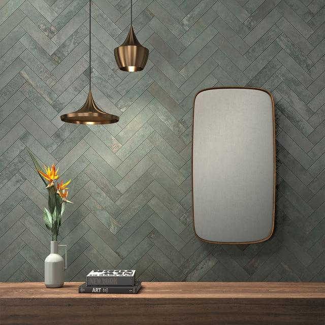 Unicom Starker Oxid Emerald Rett Wall & Floor Tiles