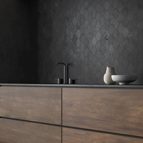 Unicom Starker Oxid Iron Hexagon Mosaics