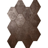 Unicom Starker Oxid Lava Hexagon Mosaic 25 x 34cm