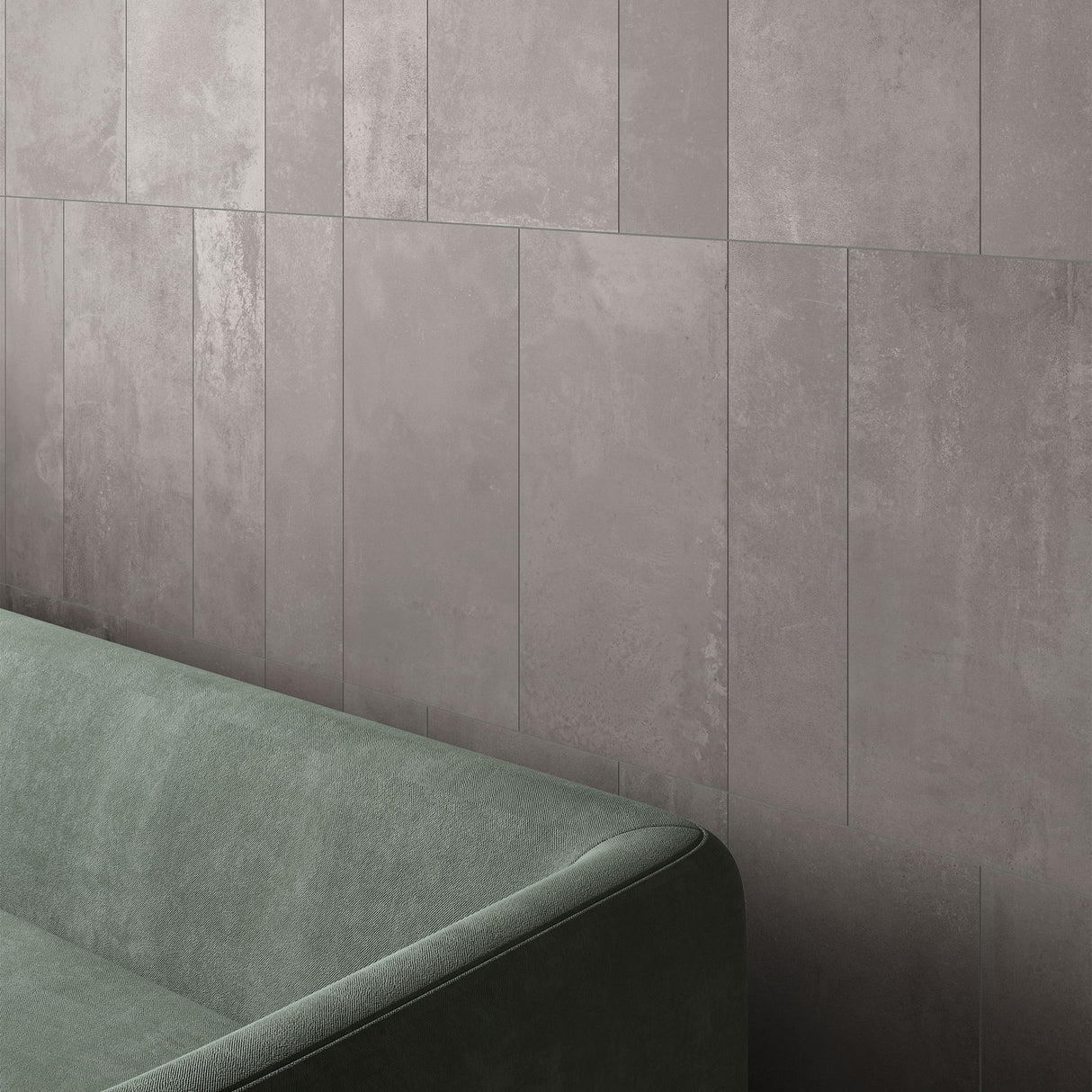 Unicom Starker Oxid Silver Rett Wall & Floor Tiles