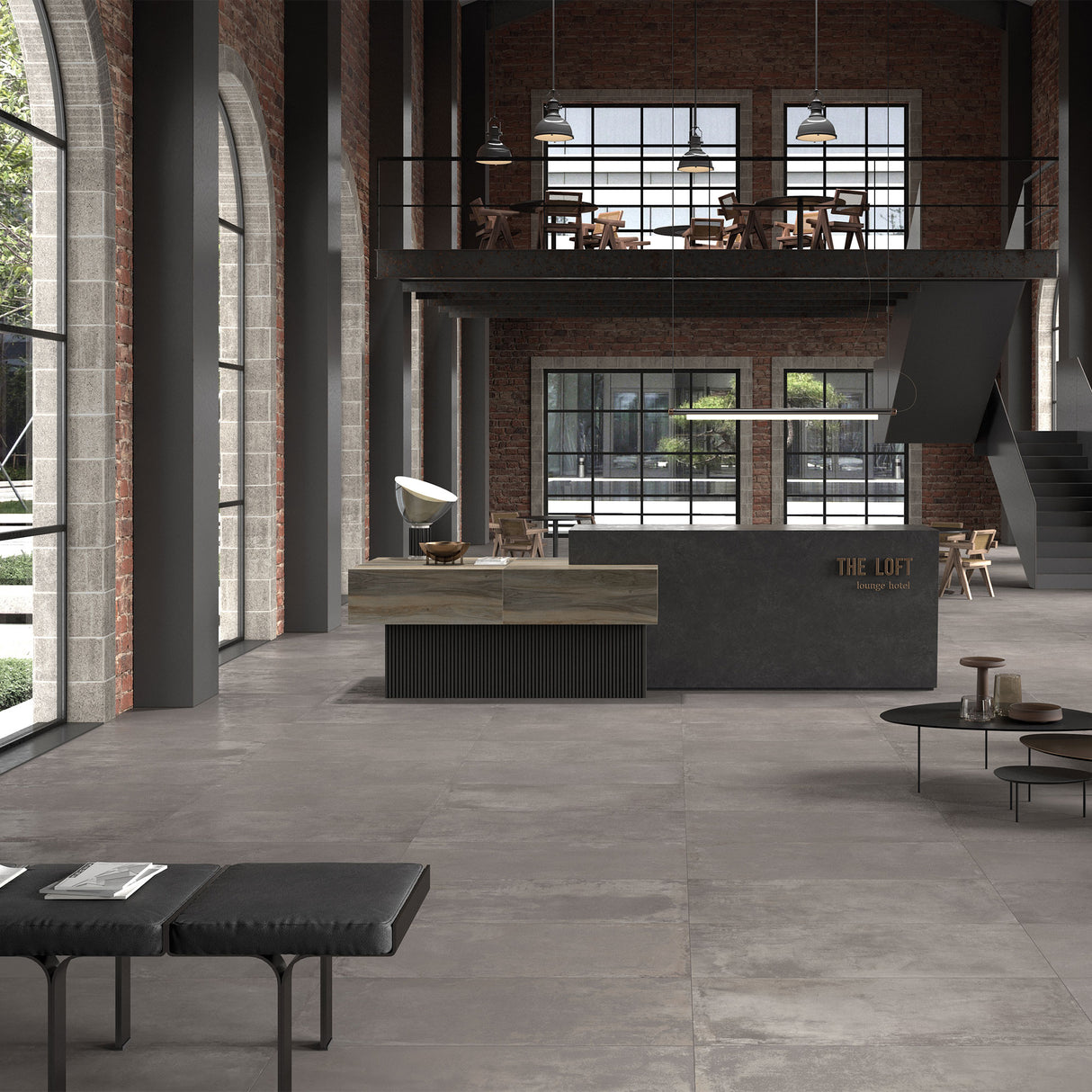 Unicom Starker Oxid Silver Rett Wall & Floor Tiles