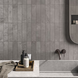 Unicom Starker Oxid Silver Rett Wall & Floor Tiles