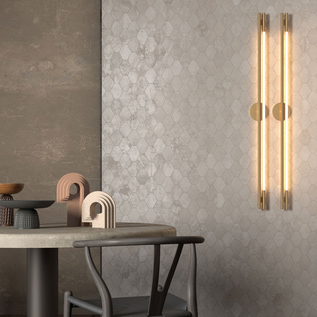 Unicom Starker Oxid Titanium Hexagon Mosaics
