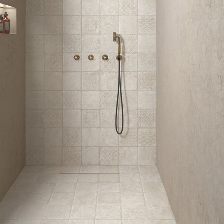 Unicom Starker Pierre Neuve Blanc Rett Wall & Floor Tiles (including decors)