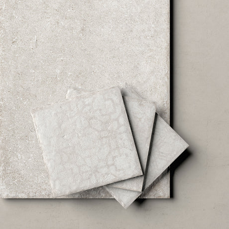 Unicom Starker Pierre Neuve Blanc Rett Wall & Floor Tiles (including decors)