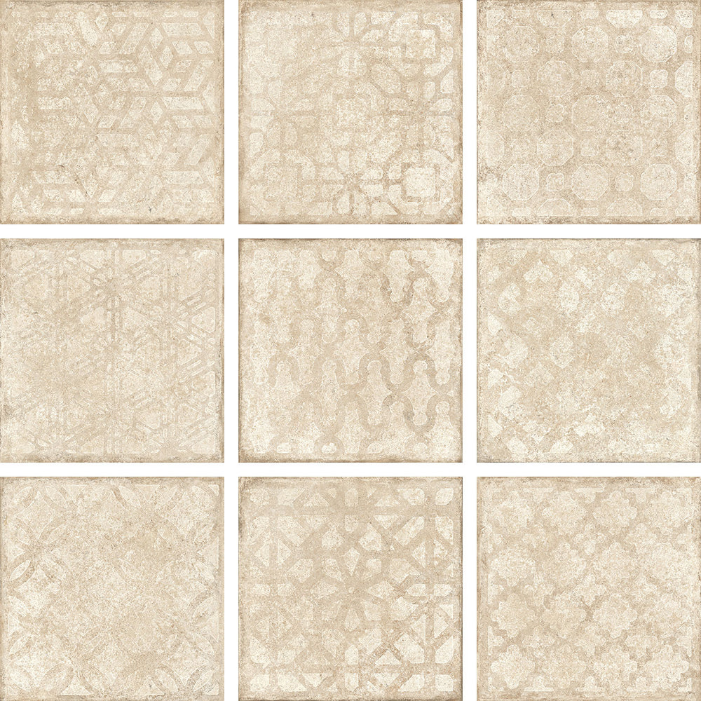 Unicom Starker Pierre Neuve Creme Decors (1 of each design)