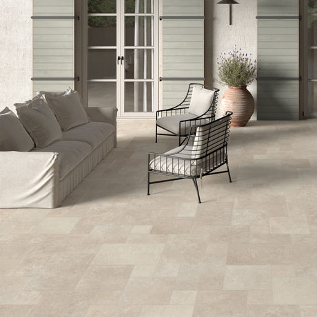 Unicom Starker Pierre Neuve Creme Rett Wall & Floor Tiles