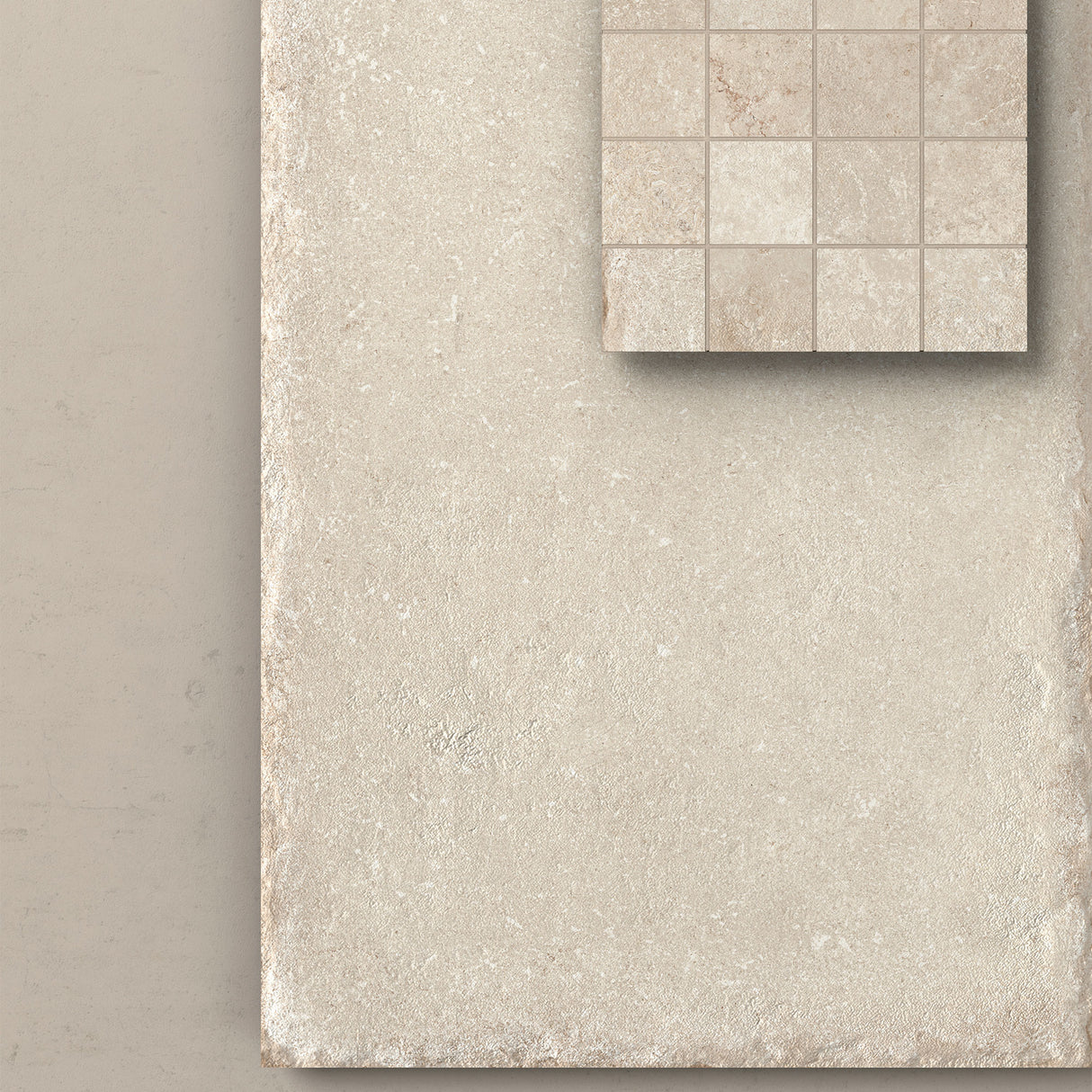 Unicom Starker Pierre Neuve Creme Rett Wall & Floor Tile & Mosaic