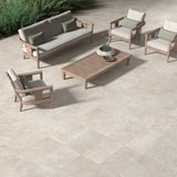 Unicom Starker Pierre Neuve Noisette Rett Wall & Floor Tiles