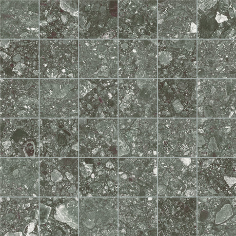 Unicom Starker Pietra di Gré Antracite Mosaico 30 x 30cm