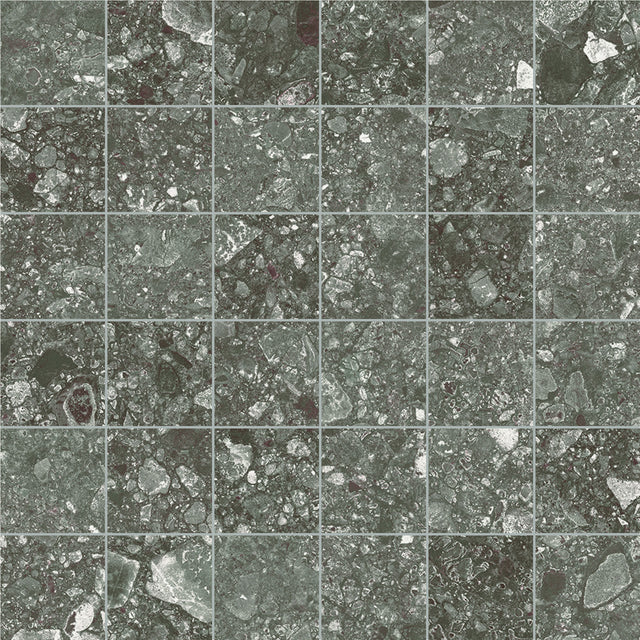 Unicom Starker Pietra di Gré Antracite Mosaico 30 x 30cm