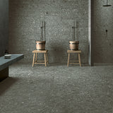 Unicom Starker Pietra di Gré Antracite tiles and plank decors