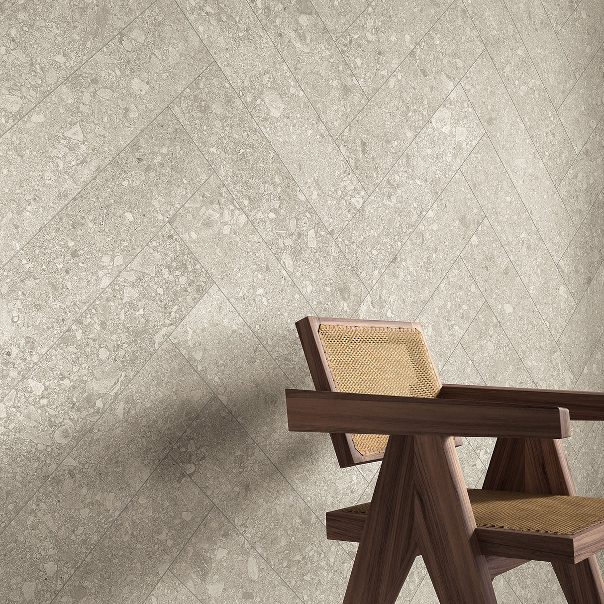 Unicom Starker Pietra di Gré Beige Rett Wall & Floor Tiles