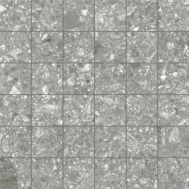 Unicom Starker Pietra di Gré Grigio Mosaico 30 x 30cm