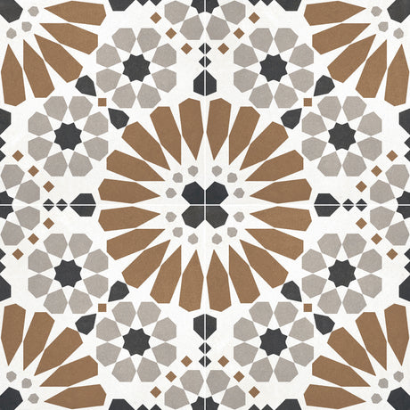 Unicom Starker Rêverie Geometric Terracotta (4 tiles)