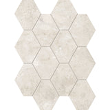 Unicom Starker Select Grey Hexagon Mosaic 25 x 34cm